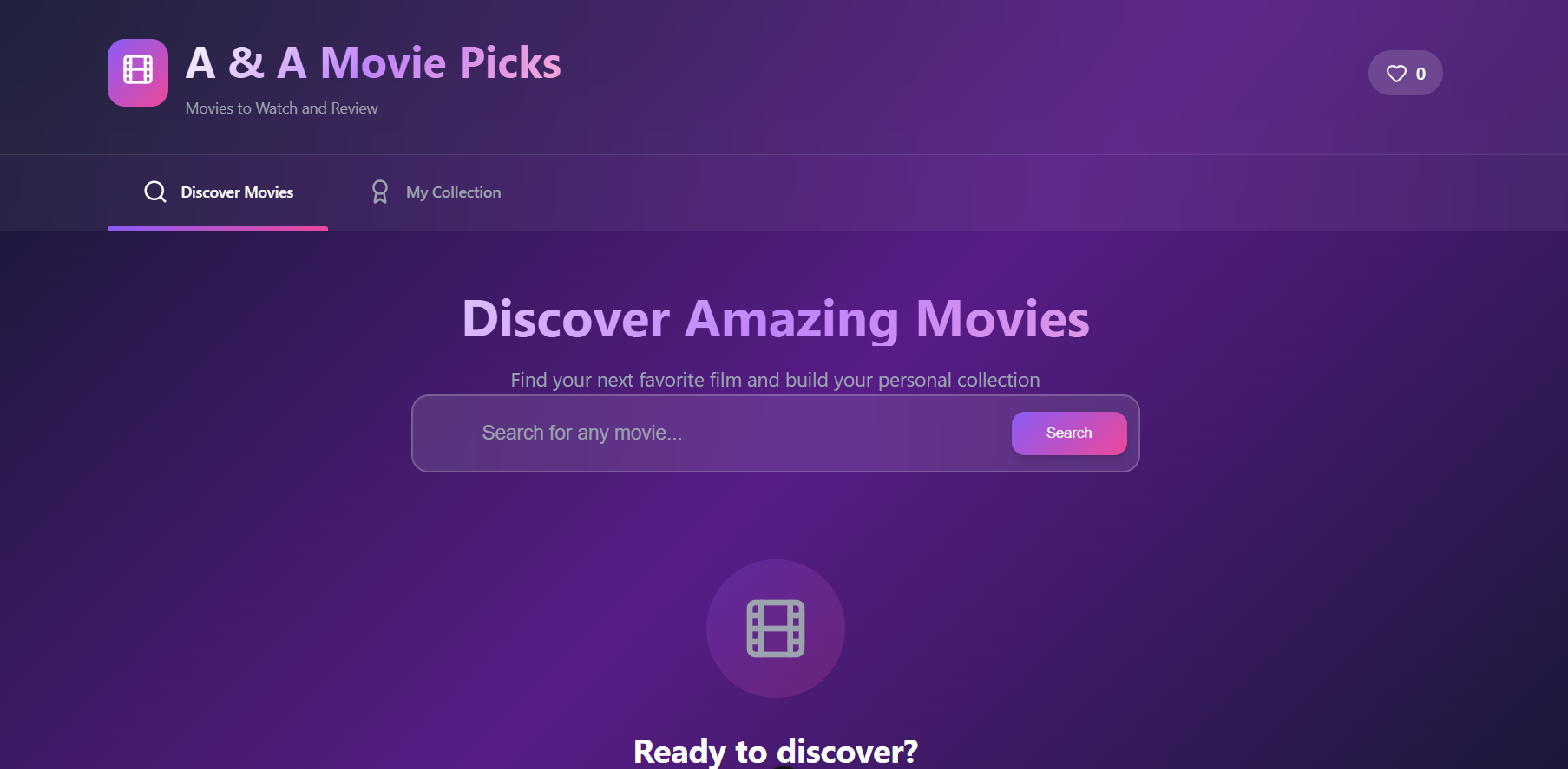 Movie Watchlist App preview